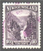 Newfoundland Scott 139b Used VF (P13.7x14)